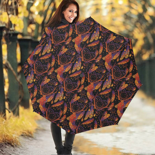 Indian Tribal Dream Catcher Print Foldable Umbrella