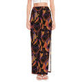 Indian Tribal Dream Catcher Print High Slit Maxi Skirt