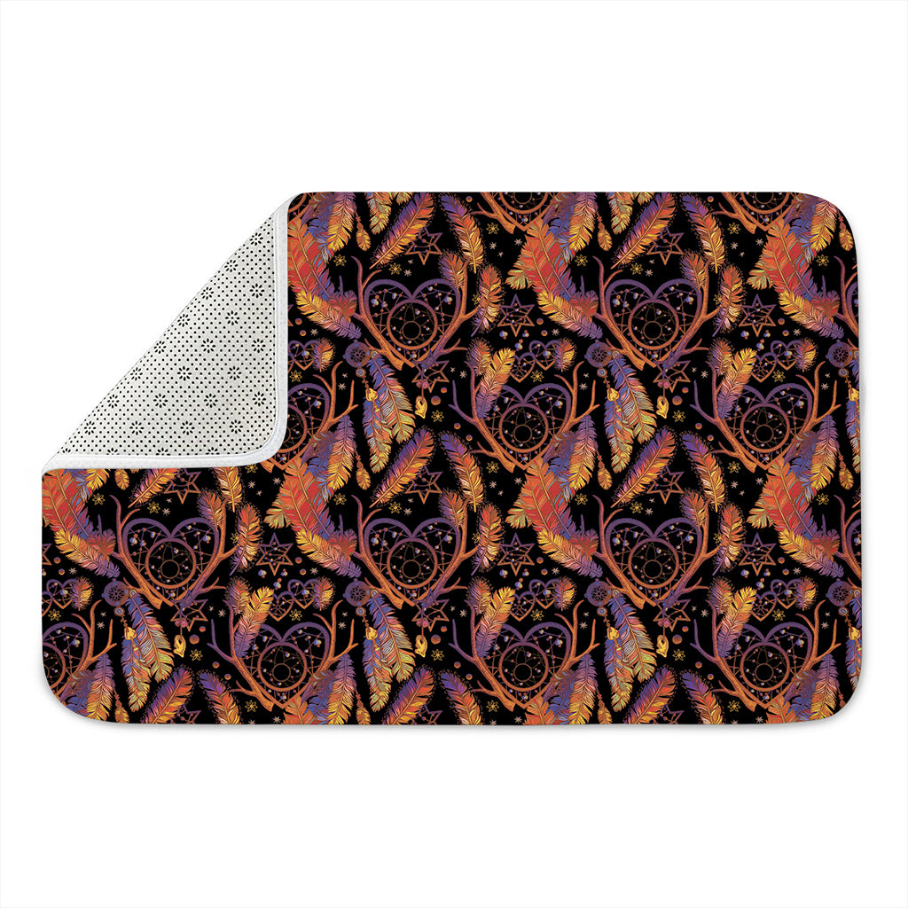 Indian Tribal Dream Catcher Print Indoor Door Mat