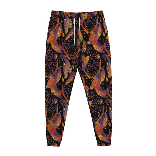 Indian Tribal Dream Catcher Print Jogger Pants