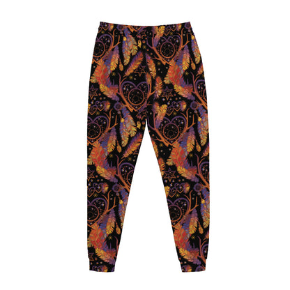 Indian Tribal Dream Catcher Print Jogger Pants