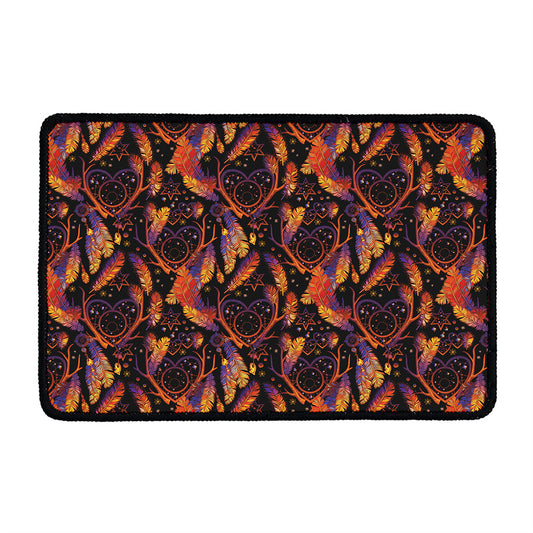 Indian Tribal Dream Catcher Print Kitchen Mat