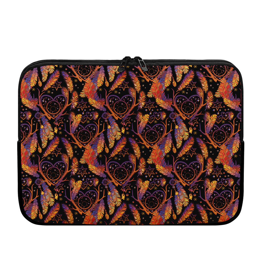 Indian Tribal Dream Catcher Print Laptop Sleeve