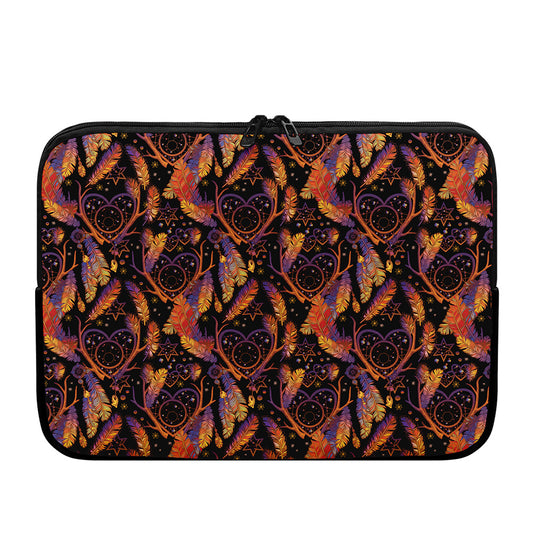 Indian Tribal Dream Catcher Print Laptop Sleeve
