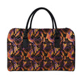 Indian Tribal Dream Catcher Print Leather Duffel Bag