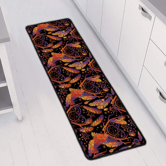 Indian Tribal Dream Catcher Print Long Kitchen Mat