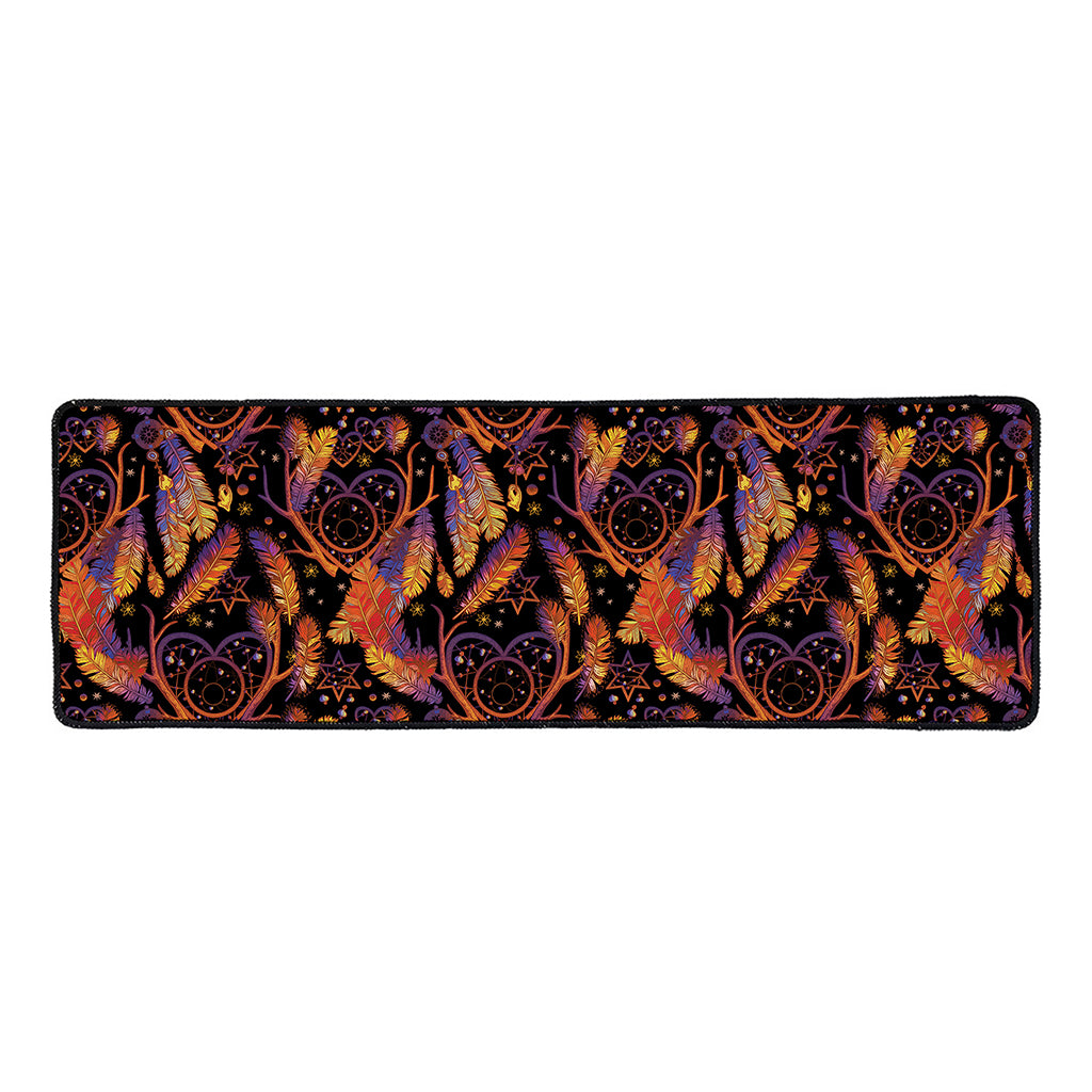 Indian Tribal Dream Catcher Print Long Kitchen Mat