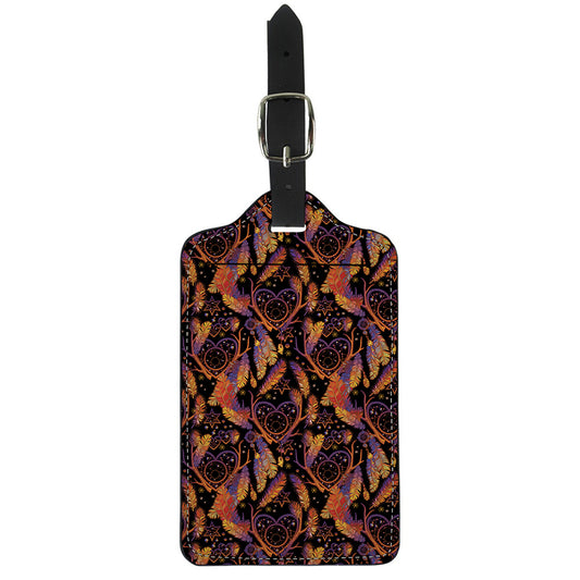Indian Tribal Dream Catcher Print Luggage Tag