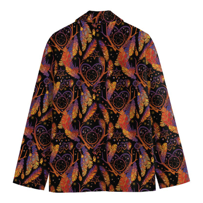 Indian Tribal Dream Catcher Print Men's Blazer