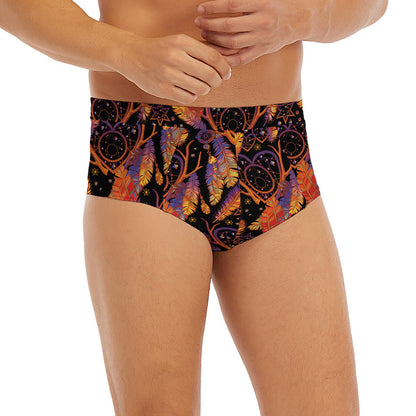 Indian Tribal Dream Catcher Print Men's Briefs