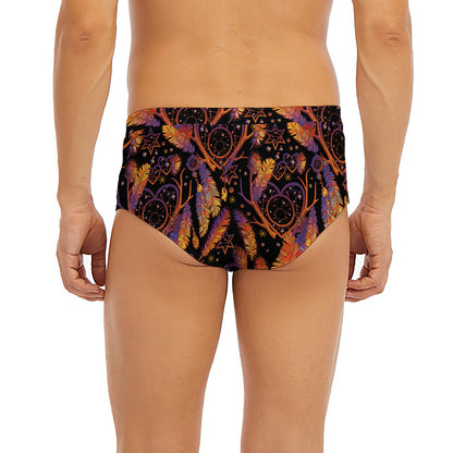 Indian Tribal Dream Catcher Print Men's Briefs