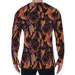 Indian Tribal Dream Catcher Print Men's Long Sleeve T-Shirt