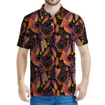 Indian Tribal Dream Catcher Print Men's Polo Shirt