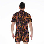 Indian Tribal Dream Catcher Print Men's Rompers