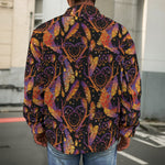 Indian Tribal Dream Catcher Print Men's Shirt Jacket