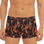 Indian Tribal Dream Catcher Print Men's Short Boxer Briefs