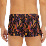Indian Tribal Dream Catcher Print Men's Short Boxer Briefs