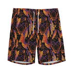 Indian Tribal Dream Catcher Print Men's Sports Shorts