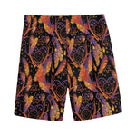 Indian Tribal Dream Catcher Print Men's Sports Shorts