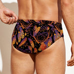 Indian Tribal Dream Catcher Print Men's Swim Briefs