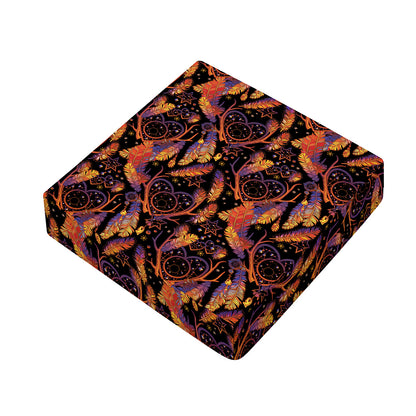 Indian Tribal Dream Catcher Print Outdoor Seat Cushion Cover