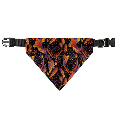 Indian Tribal Dream Catcher Print Over The Collar Dog Bandana