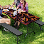 Indian Tribal Dream Catcher Print Picnic Table Cover