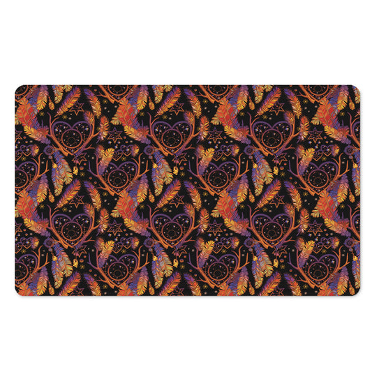 Indian Tribal Dream Catcher Print Polyester Doormat