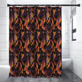 Indian Tribal Dream Catcher Print Shower Curtain