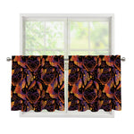 Indian Tribal Dream Catcher Print Tier Curtains