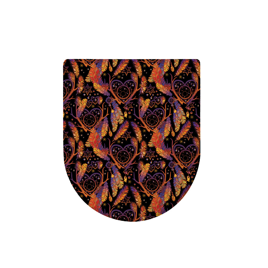Indian Tribal Dream Catcher Print Toilet Lid Cover