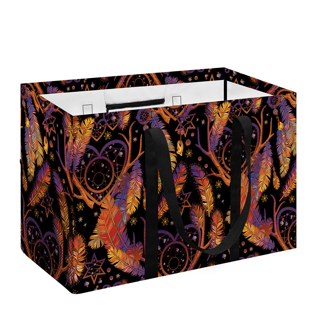 Indian Tribal Dream Catcher Print Utility Tote Bag