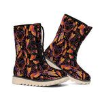 Indian Tribal Dream Catcher Print Winter Boots