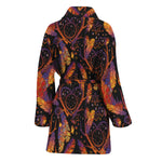 Indian Tribal Dream Catcher Print Women's Bathrobe