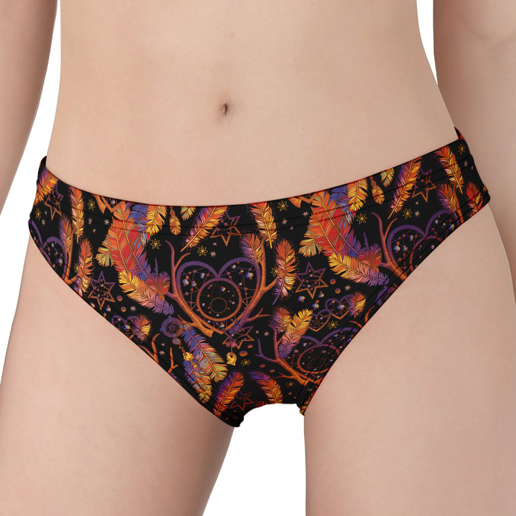 Indian Tribal Dream Catcher Print Women's Panties