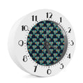 Indian Tribal Elephant Pattern Print Alarm Clock
