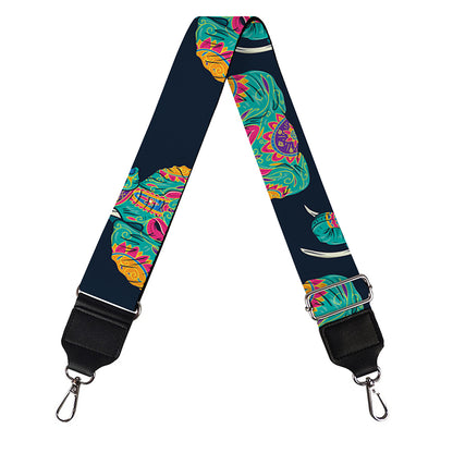 Indian Tribal Elephant Pattern Print Bag Strap