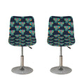 Indian Tribal Elephant Pattern Print Bar Stool Covers