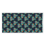 Indian Tribal Elephant Pattern Print Beach Towel