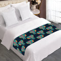 Indian Tribal Elephant Pattern Print Bed Runner