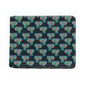 Indian Tribal Elephant Pattern Print Bifold Wallet