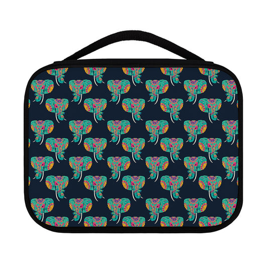 Indian Tribal Elephant Pattern Print Classic Bible Case