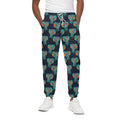 Indian Tribal Elephant Pattern Print Cotton Sweatpants