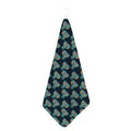 Indian Tribal Elephant Pattern Print Hand Towel
