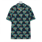 Indian Tribal Elephant Pattern Print Hawaiian Shirt