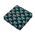 Indian Tribal Elephant Pattern Print Outdoor Seat Cushion Cover