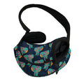 Indian Tribal Elephant Pattern Print Pet Sling Carrier