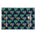 Indian Tribal Elephant Pattern Print Placemat
