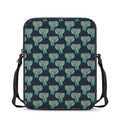 Indian Tribal Elephant Pattern Print Rectangular Crossbody Bag