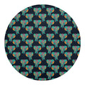 Indian Tribal Elephant Pattern Print Round Blanket